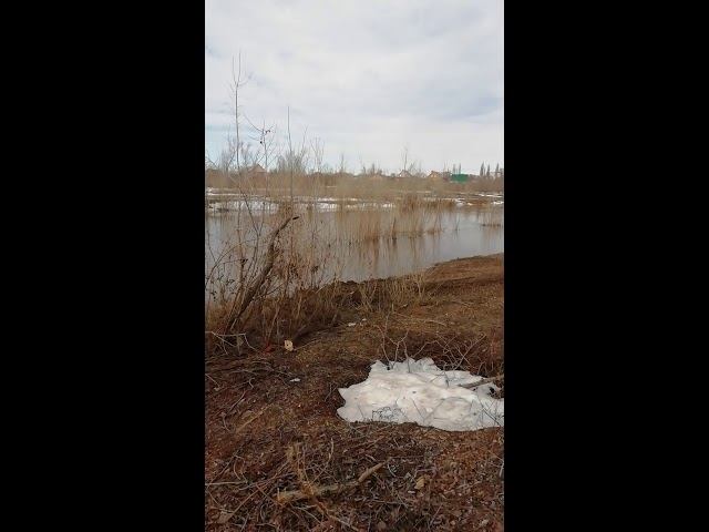 Весна - паводок 04.04.2019 года на речушке Ашкадар! Часть 1 смотреть онлайн