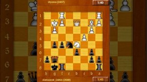 Блитц-партия №1.Моя беспроигрышная игра за черных.