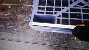 Поддон полимерный перфорированный на трех полозьях со склада ТутПластМет в Минске