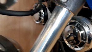 Бензобак после ремонта на новом мотоцикле Honda CB350 H'ness (часть 2) #Honda #CB350 #аояма #aoyama