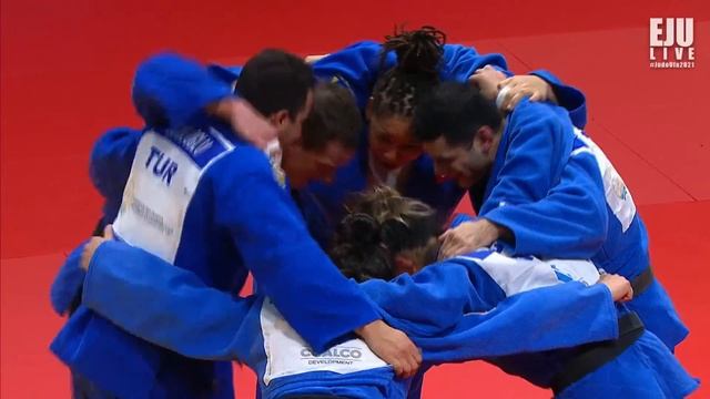 FINAL - Commentated - European Mixed Team Judo Championships Ufa 2021 - Russia