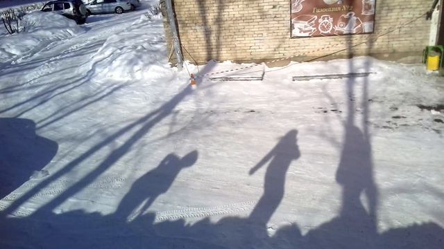 Спектакль теней на снегу 😹 смотреть онлайн