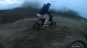 90 килограмм жира на детском питбайке kugo wish 01