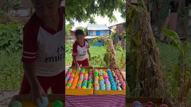 Puzzles colors balls girl hard levels with more balls