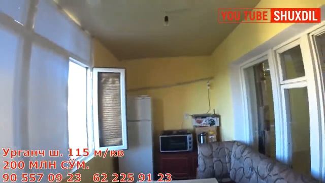 Урганчда 180 Миллионга 4 хонали квартира сотилади. Акция! смотреть онлайн