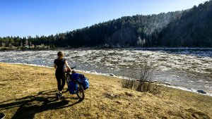 Вело2ПВД на ледоход на Мане. 12-13 апреля 2025г.