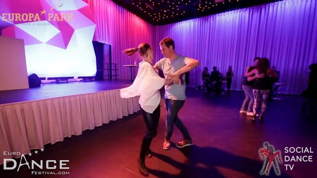 Mary Posa & Chris - Social dancing | Euro Dance Festival 2020 смотреть онлайн