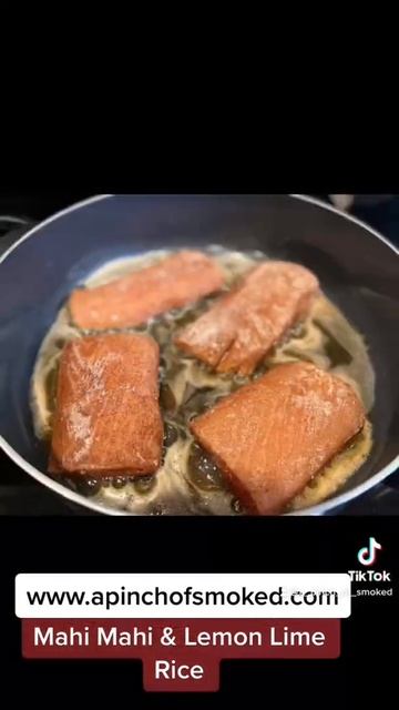 Mahi Mahi with Lemon Pepper Rice and Smoked Spices смотреть онлайн