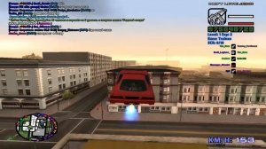 GTA SA SAMP - классный трамплин около автошколы | 10 секунд