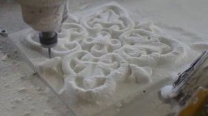 черновая фрезеровка гипса