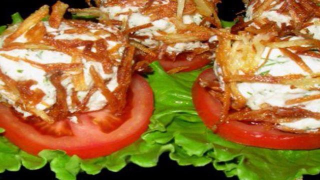 Картофельные ежики