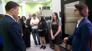 (Рыбинск-40) МИНИСТР ПОЗНАКОМИЛСЯ СО СТУДЕНТАМИ РГАТУ ИМЕНИ СОЛОВЬЁВА