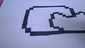 Как нарисовать нян кэта!