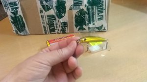 Распаковка посылки с Воблером BAT Little Minnow 457050