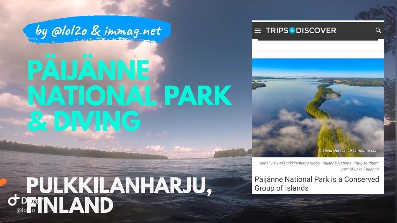 Pulkkilanharju, Päijänne & Scuba Diving in Finland - Дайвинг в Финляндии - by lol2o