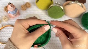 Кошелек летнего цвета с фермуаром