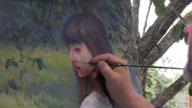 Игорь Сахаров, портрет жены с натуры, 2 часть смотреть онлайн