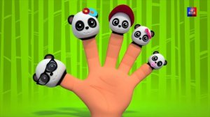 Панда Фингер Семья | детьми рифмуется | Baby Bao Panda | 3D Songs For Children | Panda Finger Famil