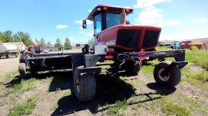 Косилка MacDon 9352С экспресс-обзор от Евгения Евграфова