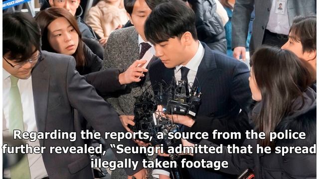 Seungri Admits To Spreading Hidden Camera Footage + Denies Filming смотреть онлайн