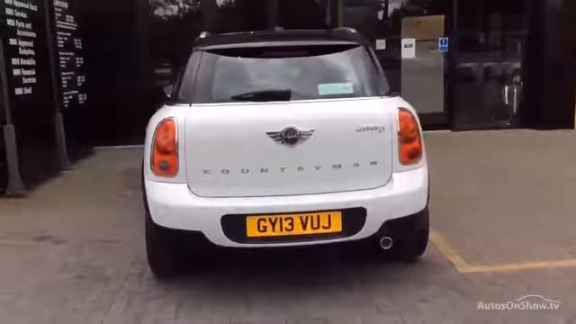 MINI COUNTRYMAN COOPER D WHITE 2013 смотреть онлайн