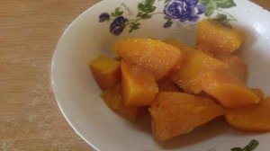 Тыквенный десерт