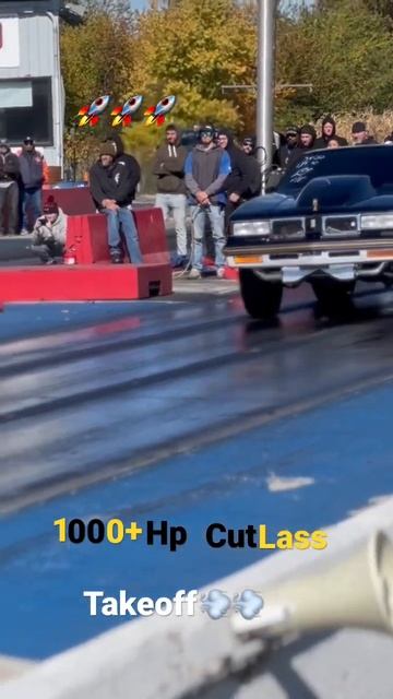 1000+ horsepower cutlass takeoff on big rims (wheels off the ground) смотреть онлайн