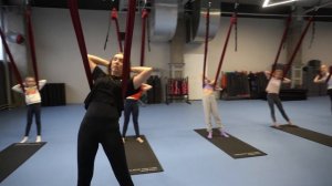 Детская секция аэрострейчинг