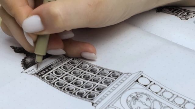 Как нарисовать Камин 🔥 | Оформление ежедневника Ноябрь 2023 смотреть онлайн