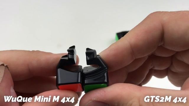 MoYu GTS2M 4x4 VS QiYi WuQue Mini M 4x4 смотреть онлайн