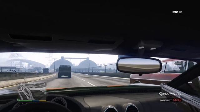 No hesi in GTA 5 NO MODS  Cutting up in traffic first person whiteline certified
