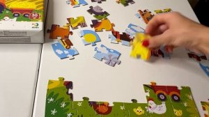 Складываем пазлы - puzzles for children