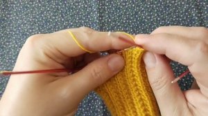 Новая резинка Вам для носочков. Всего два ряда и красота.