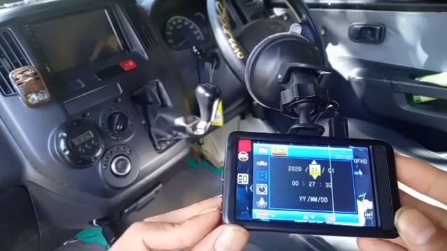 Unboxing dan tutorial cara pemasangan dual  kamera DVR pada  mobil ( dash cam)