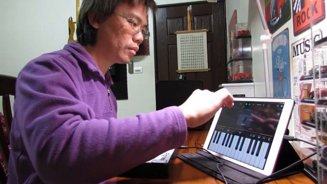 用iPad GarageBand及iRig keys MINI midi鍵盤製作Canon三軌八小節 смотреть онлайн