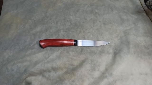 Кухонный набор ножей, сталь Elmax. смотреть онлайн