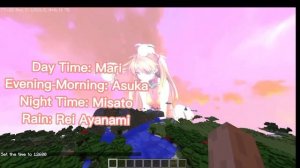 Minecraft Evangelion Sky Texturepack (1.8.9+)