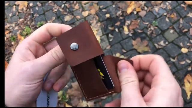 Картхолдер на 3 карты со скрытым отделением смотреть онлайн