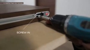 Magic Sliding Door System by Terno Scorrevoli SpA