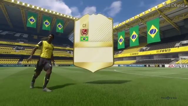 FIFA 17 - PELE IN A PACK !!! смотреть онлайн