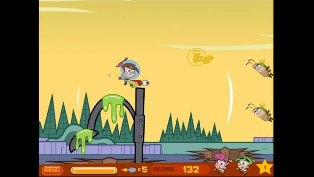 The Fairly Oddparents. Timmy's Roach Rampage! - Режим "Экстрим" (Часть 2/2)