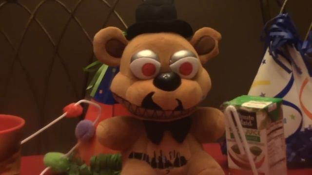 Fnaf Plush- Nightmare Bonnie's Birthday!!! смотреть онлайн