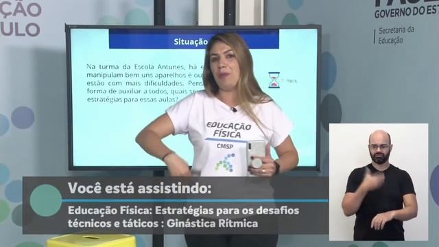 18/02/21 - 8º ano EF - Educação Física - Estratégias para os desafios: Ginástica rítmica