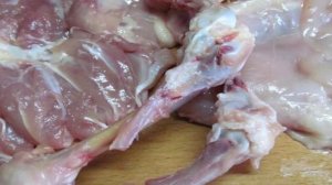 Отбивные из куриных окорочков