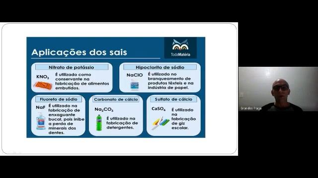 2° Ano do Ensino Médio -  Disciplina: Química - Tema: Estudo dos Sais смотреть онлайн