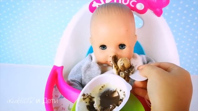 Куклы Пупсики Варим Макароны БЕБИ БОН Не Разрешают Идти На Пижамную смотреть онлайн