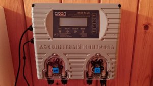 Станция Акон для очистки воды в каркасном бассейне! Станция дозирования химреагентов Acon