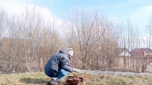 Уборка участка после зимы
