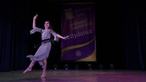 Дарья Анисимова Фольклор Беледи с сагатами на Лиге Профессионалов восточного танца в Туле 2025