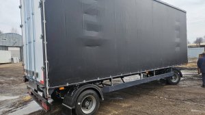 Прицеп 12тонн сквозная загрузка! Гидравлический подъём трапа передние ворота!